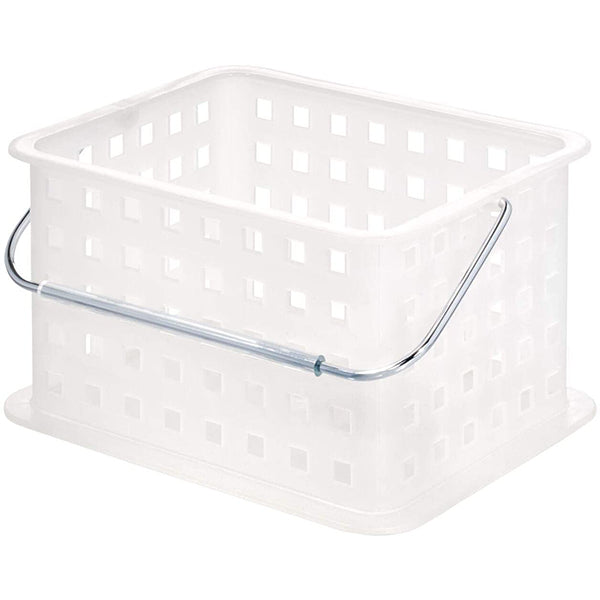 Small basket clear white