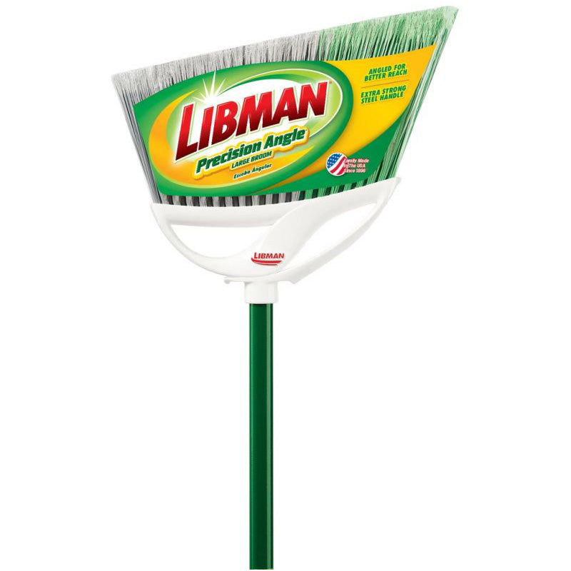 Precision angle broom