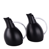 2pcs Amwaaj flasks set - Black