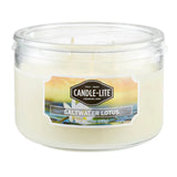 Candle with Fragrance - Saltwater Lotus