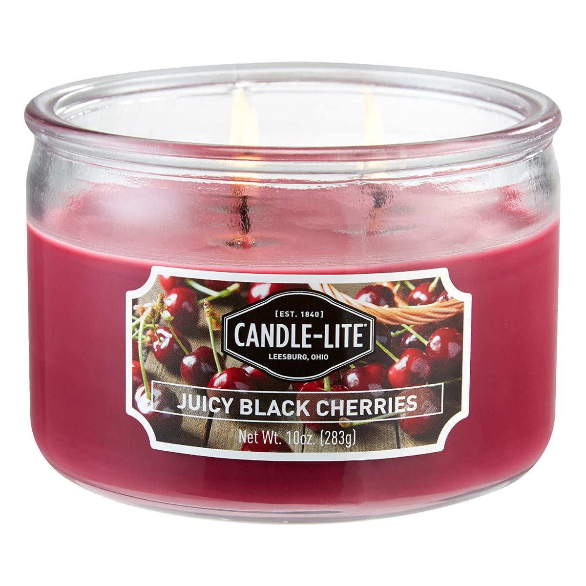 Candle with Fragrance - Black Cherries