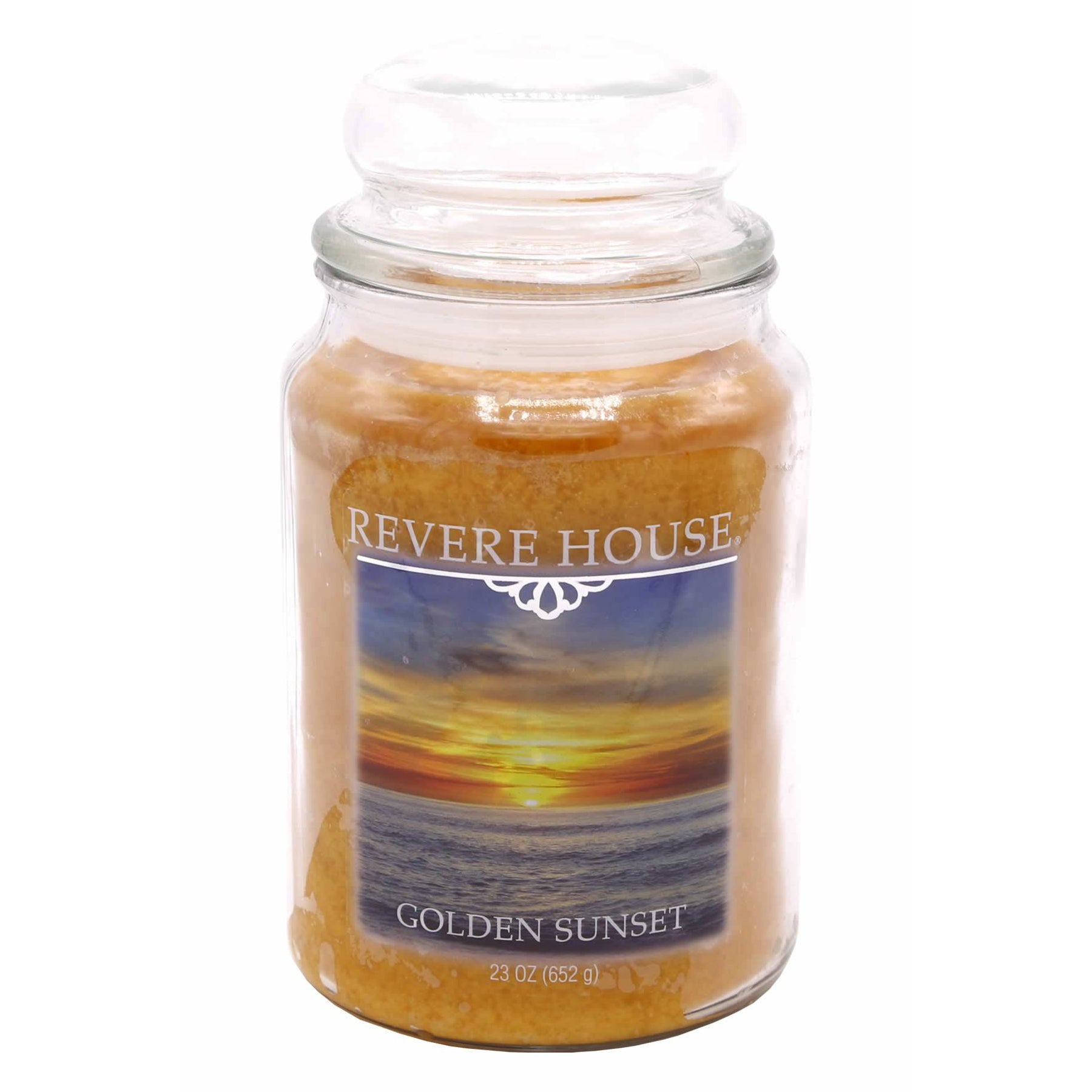 Candle with Fragrance - Golden Sunset