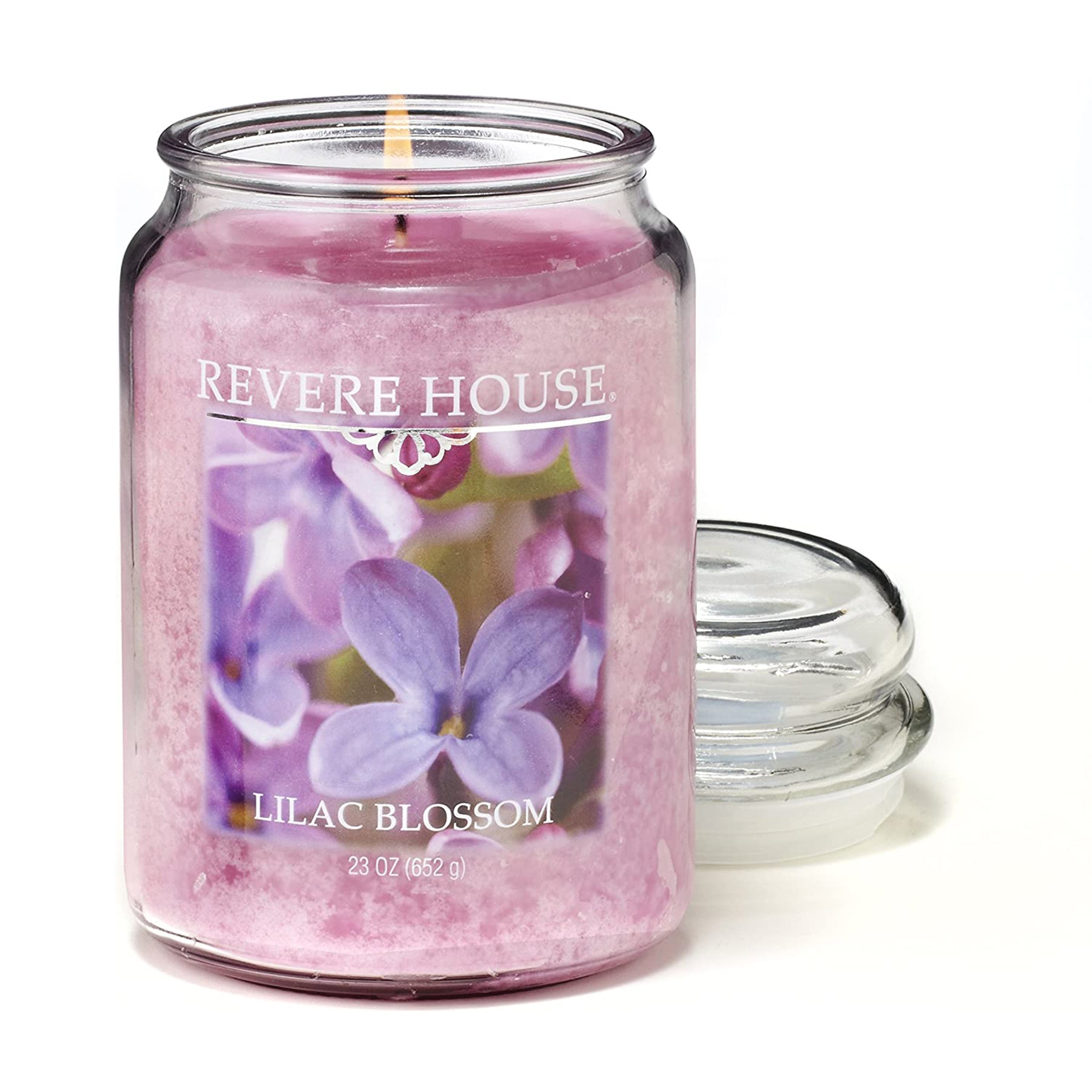 Candle with Fragrance - Lilac Blossom