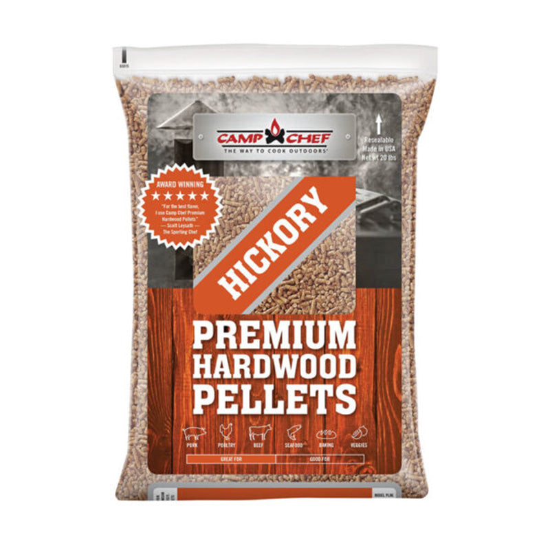 Hickory premium hardwood pellets