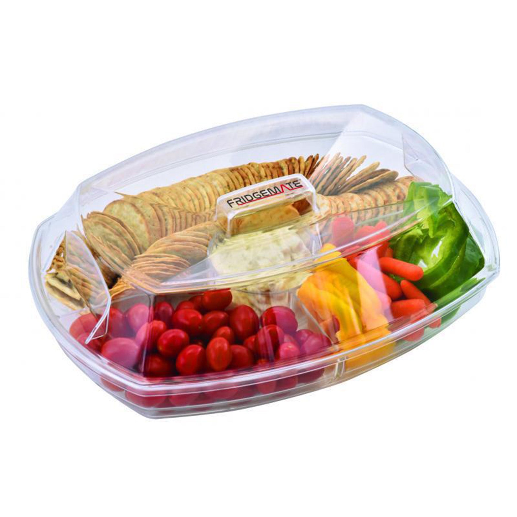 Flip Lid Chilled Serving Platter