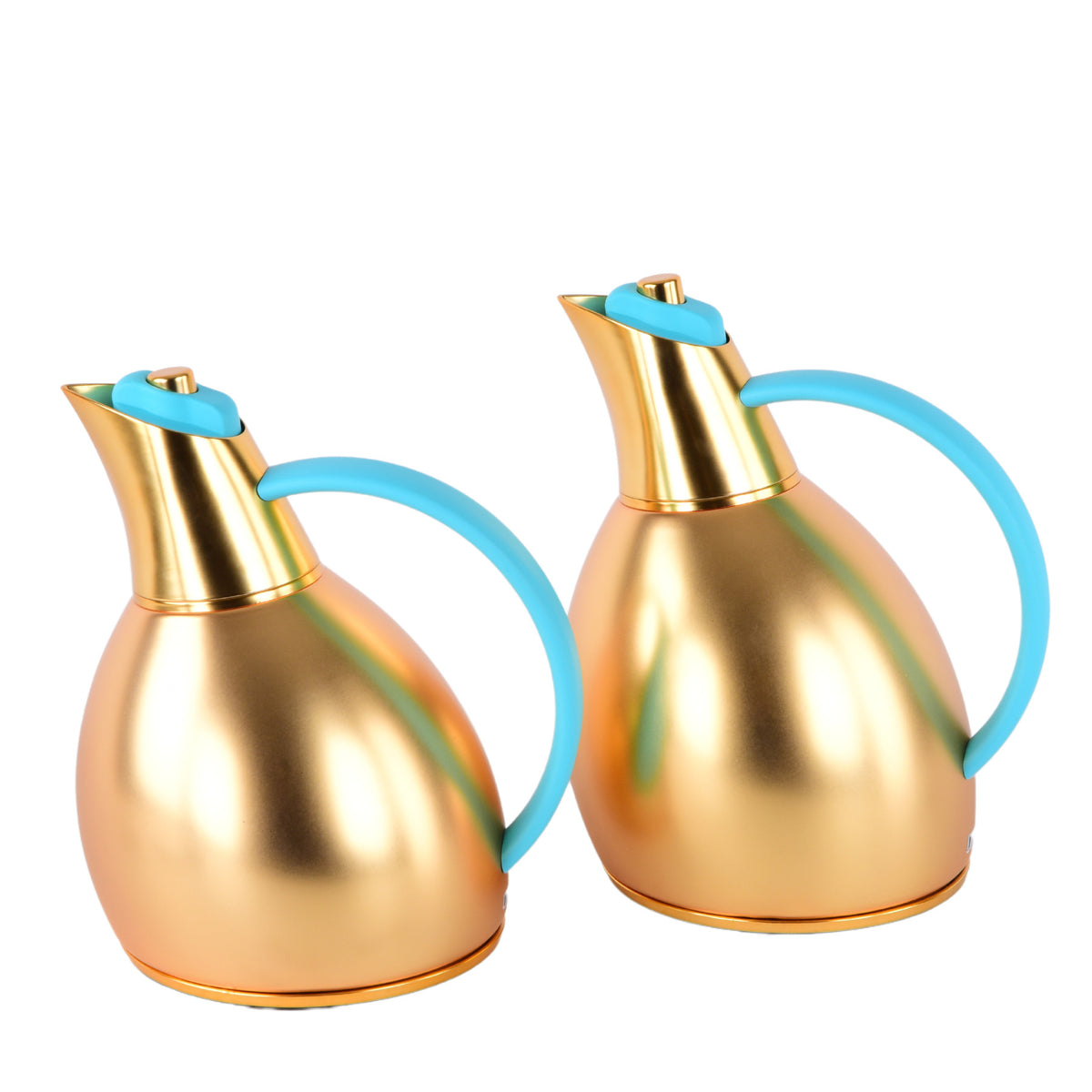 2pcs Amwaaj flasks set- Gold