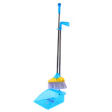 Dustban with broom set - Blue