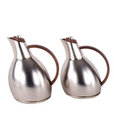 2pcs Amwaaj flasks set -Nickle silver