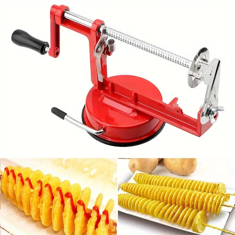 Spiral Potato Slicer - Manual Potato Spiral Cutter