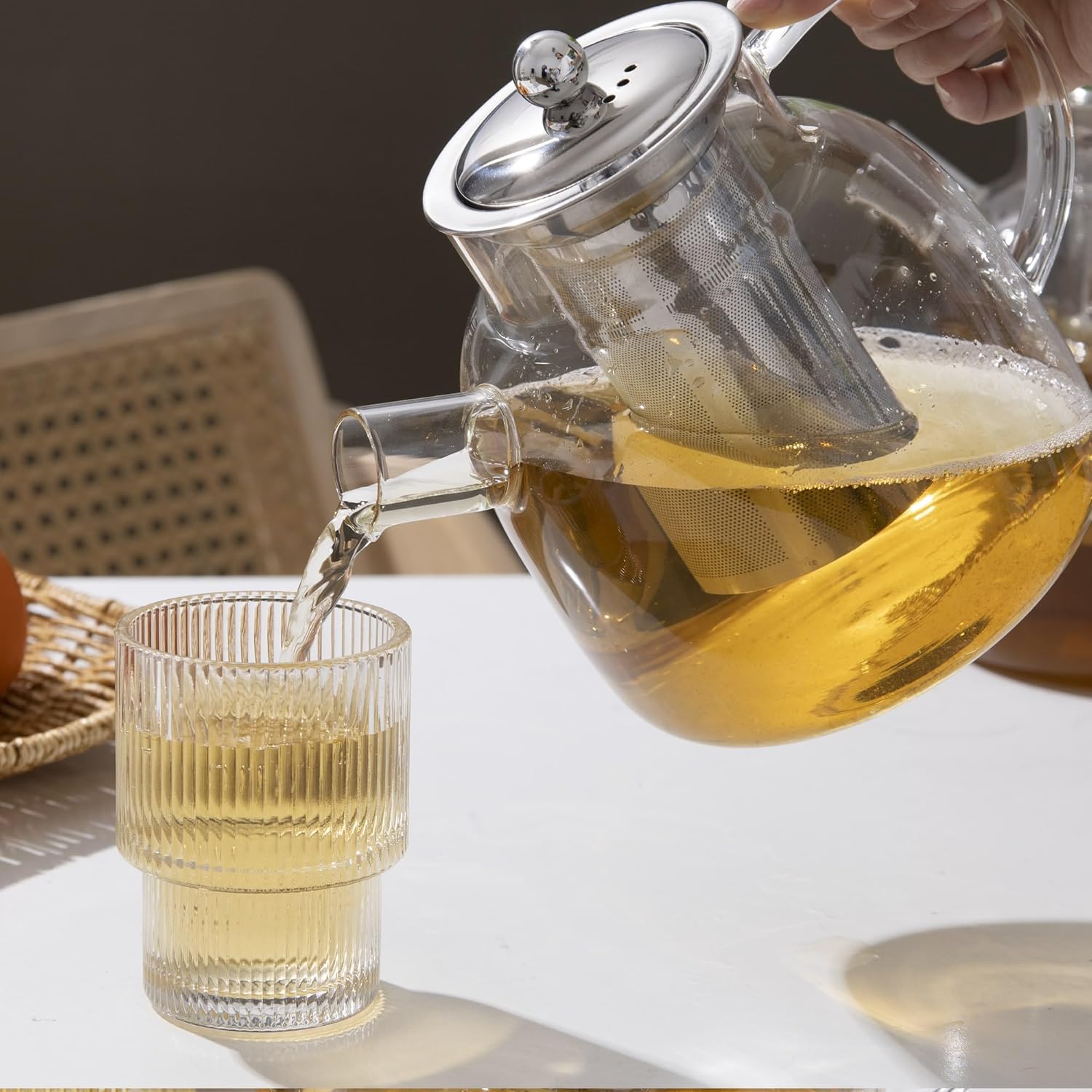 Glass Teapot with Infuser