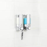 Shower Dispenser 2 in 1 Silver