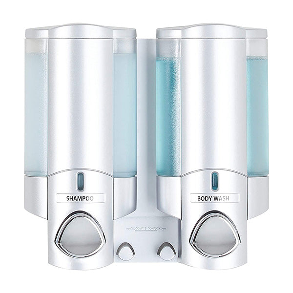 Shower Dispenser 2 in 1 Silver