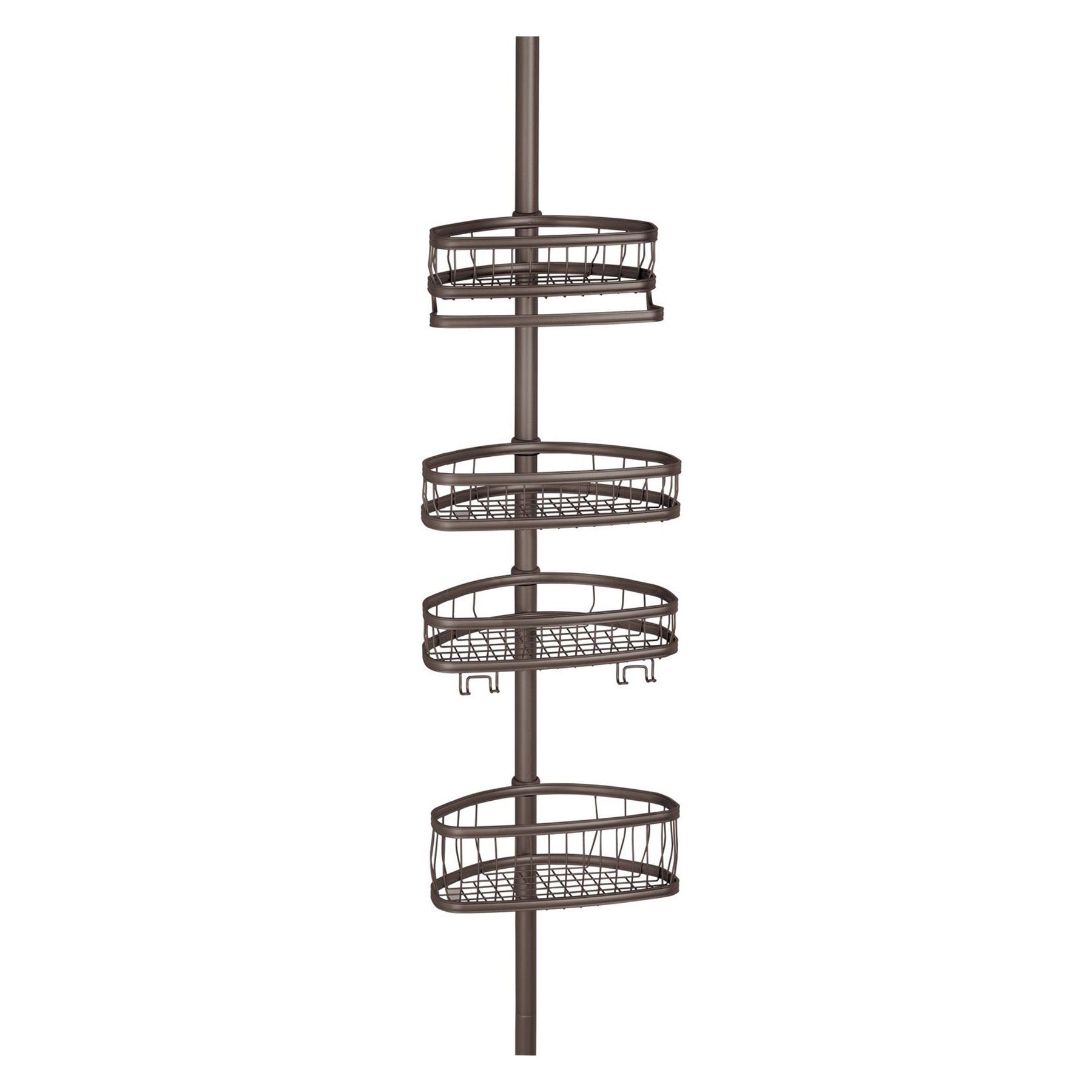 York Bronze 4 Tier Tension Shower Caddy