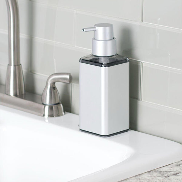 Liquid soap dispenser, Silver