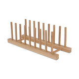 Large bamboo plate holder