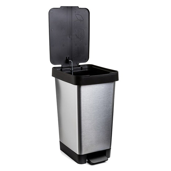 Pedal Bin - Silver