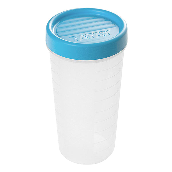 Food Container with lid - blue