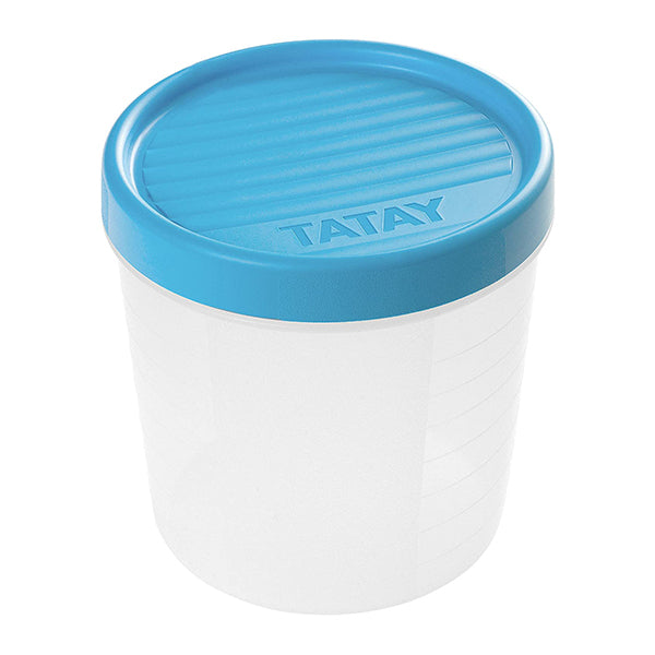 Food Container with lid - blue