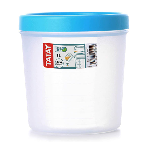 Food Container with lid - blue