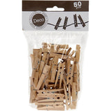 Clothes Clips, Brown