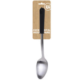 Serving Spoon, Silver & Black