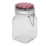 Glass jar with lid, Clear