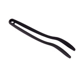 Nylon serving tongs , black