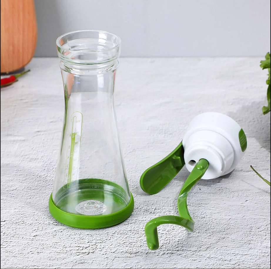 Manual mixing bottle