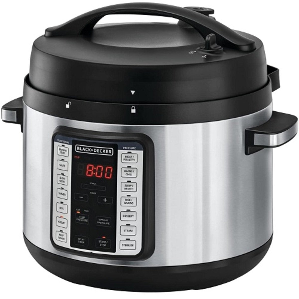 Smart pressure cooker - Black