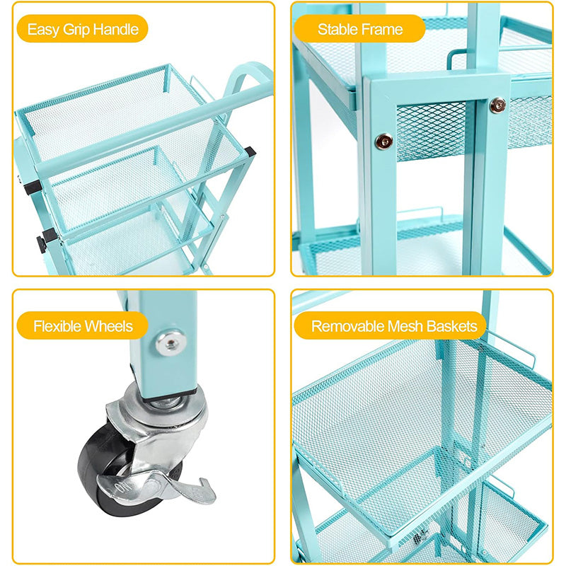 3-tier Storage trolley