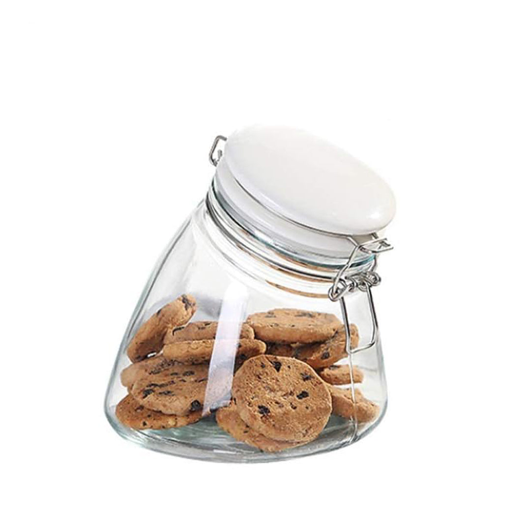 Glass Jar with Lid 1.2ltr