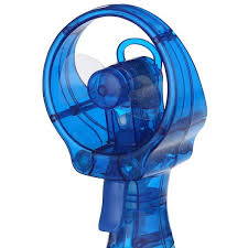 Water spray fan - Blue